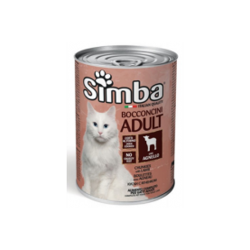 Simba Влажный корм с ягненком для кошек, 415 г