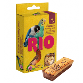 RIO Лакомство Бисквиты с полезными семенами для всех видов птиц, 5 шт, 35 г
