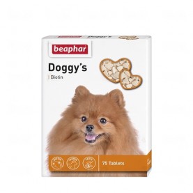 Beaphar Витамины Doggy's с биотином для собак, 75 шт