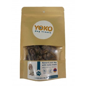 Yoko Лакомство куриные шейки для собак мелких пород, 65 г