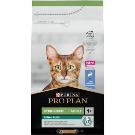 Purina Pro Plan Sterilised Сухой корм с кроликом для стерилизованных кошек, упаковка 10 кг, на развес 1 кг