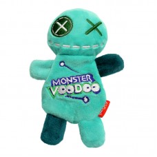 Gigwi MONSTER VOODOO Игрушка Кукла-Вуду зеленая для собак, 17.5 см