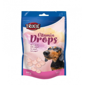 Trixie Лакомство Vitamin Drops молочные зерна для собак, 200 г