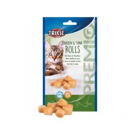 Trixie Лакомство Chicken & Tuna Rolls для кошек, 50 г