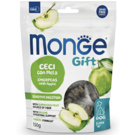 Monge Gift Лакомство нут с яблоком для собак, 150 г