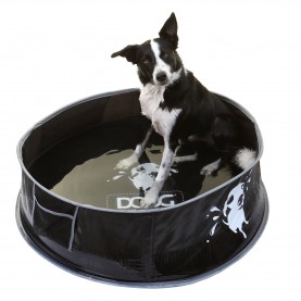 DOOG Бассейн для собак, черный, S, 65 х 65 х 23 см