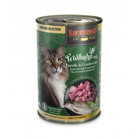Leonardo Superior Selection Turkey with trout влажный корм для кошек, 400 г
