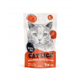 Kitty Joy Крем-лакомство из курицы для кошек, 60 г