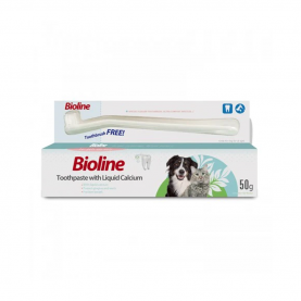 Bioline зубная щётка и паста с кальцием, 50 гр