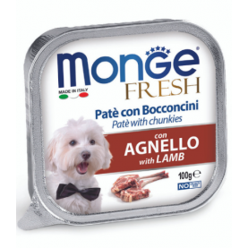 Monge Fresh Влажный корм с ягненком для собак, 100 г