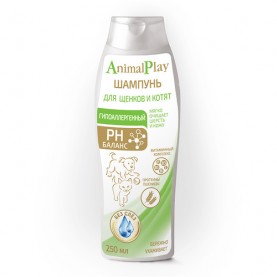 Animal Play Шампунь гипоаллергенный для котят и щенков, 250 мл