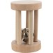 Trixie Игрушка деревянный барабан с колокольчиком для кошек, 3.4 x 6 см
