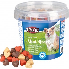 Trixie Лакомство Mini Hearts с курицей, бараниной и лососем для собак, 200 г
