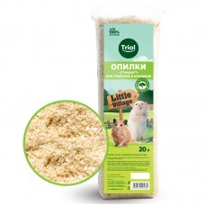 Triol LITTLE VILLAGE Опилки для грызунов и кроликов Стандарт, 20 л 