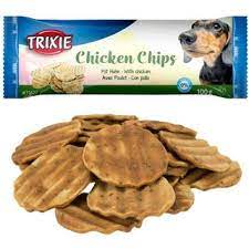 Trixie Лакомство Chicken Chips куриные чипсы для собак, 100 г