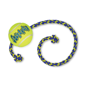 KONG Airdog Игрушка мяч с веревкой для собак, размер M