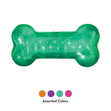 KONG Squeezz Игрушка кость для собак, размер M, цвет в ассортименте