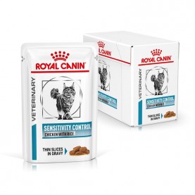 Royal Canin Sensitivity Control Влажный корм для взрослых кошек при пищевой непереносимости, 85 г