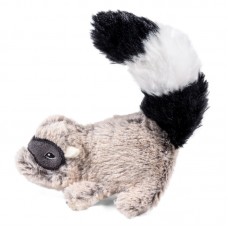 Gigwi PLUSH FRIENDZ Игрушка Енот с пищалкой для собак, 16 см