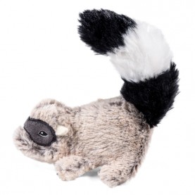 Gigwi PLUSH FRIENDZ Игрушка Енот с пищалкой для собак, 16 см