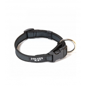 JULIUS-K9 Ошейник Collar черно-серый, 39-65 см