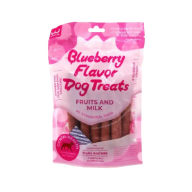 Win Лакомства жевательные палочки со вкусом черники с молоком для собак 80 гр